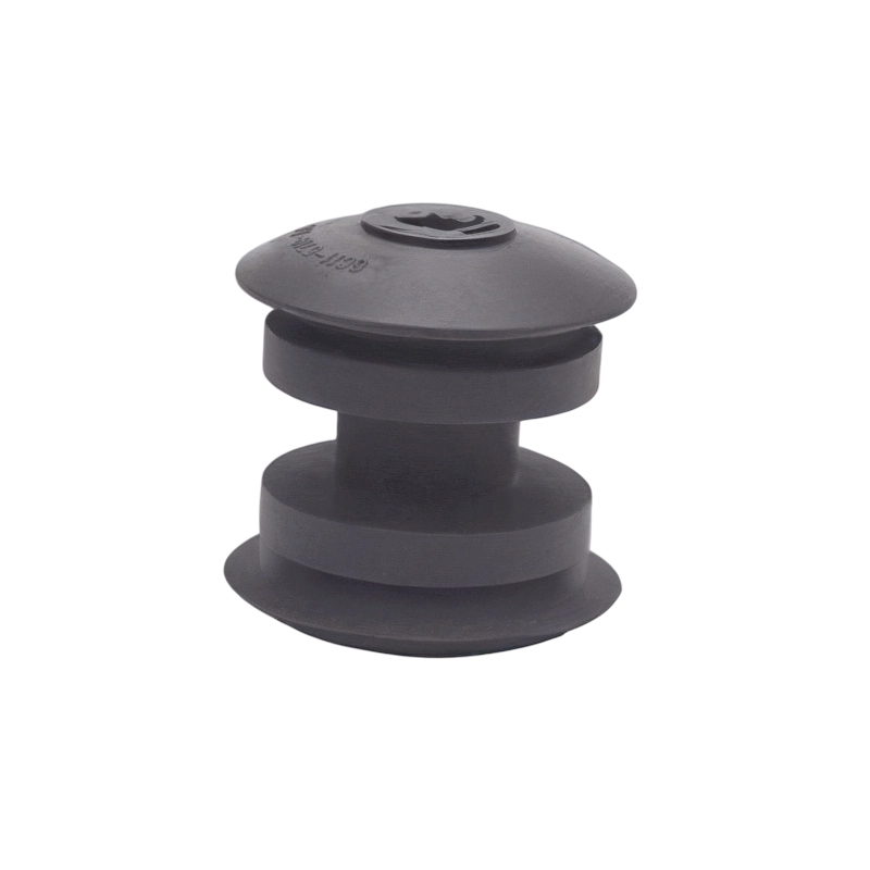Ford dumbbell-shaped double flange leaf spring bushing
